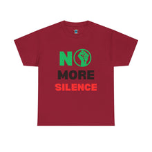 Load image into Gallery viewer, No More Silence Unisex Heavy Cotton Tee - Empowerment Statement Shirt
