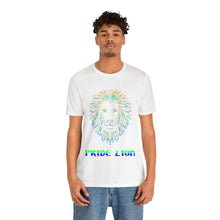 Load image into Gallery viewer, Pride Lion Unisex Jersey Short Sleeve Tee
