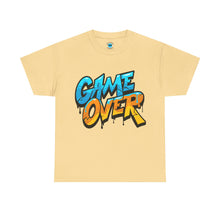 Load image into Gallery viewer, Game Over Unisex Heavy Cotton Tee - Fun Streetwear for Gamers and Casual Style
