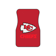 Load image into Gallery viewer, Kansas City Chiefs Car Mats (Set of 4)
