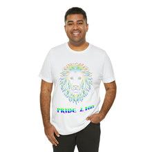 Load image into Gallery viewer, Pride Lion Unisex Jersey Short Sleeve Tee

