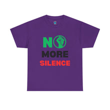 Load image into Gallery viewer, No More Silence Unisex Heavy Cotton Tee - Empowerment Statement Shirt
