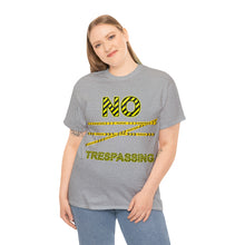 Load image into Gallery viewer, No Trespassing Unisex Heavy Cotton Tee
