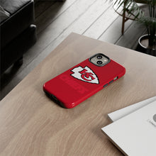 Load image into Gallery viewer, Kansas City Chiefs iPhone 14 Tough Cases
