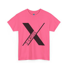Load image into Gallery viewer, Unisex Heavy Cotton Tee - Minimalist 2-Cross Graphic Tee
