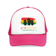 Load image into Gallery viewer, Juneteenth Mesh Cap
