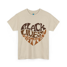 Load image into Gallery viewer, Black Lives Matter Unisex Heavy Cotton Tee - Statement Tee for Activism and Awareness
