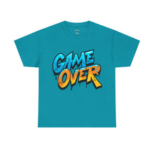Load image into Gallery viewer, Game Over Unisex Heavy Cotton Tee - Fun Streetwear for Gamers and Casual Style
