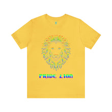 Load image into Gallery viewer, Pride Lion Unisex Jersey Short Sleeve Tee
