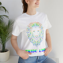 Load image into Gallery viewer, Pride Lion Unisex Jersey Short Sleeve Tee
