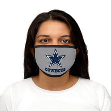 Load image into Gallery viewer, Dallas Cowboys Mixed-Fabric Face Mask
