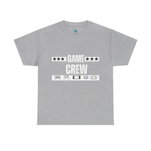 Load image into Gallery viewer, Game Crew T‑Shirt — Gamer Icons Front &amp; "Forever For Life" Back
