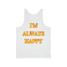 Load image into Gallery viewer, Happy Camper (Ironic Version) Unisex Jersey Tank
