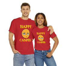 Load image into Gallery viewer, Happy Camper (Ironic Version) Unisex Heavy Cotton Tee

