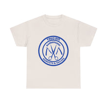 Load image into Gallery viewer, Tru2Dis Barbershop Tee, Unisex Cotton T-Shirt, Barber Gift, Haircuts &amp; Shaves Shirt, Casual Wear, Street Style
