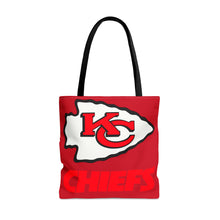 Load image into Gallery viewer, Kansas City City Chiefs Tote Bag (AOP)
