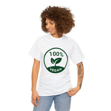 Load image into Gallery viewer, 100% Vegan Unisex T-Shirt
