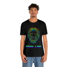 Load image into Gallery viewer, Pride Lion Unisex Jersey Short Sleeve Tee
