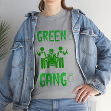 Load image into Gallery viewer, Green Gang Unisex Heavy Cotton Tee
