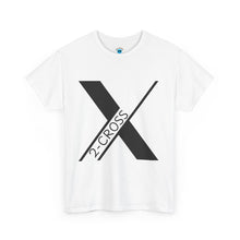 Load image into Gallery viewer, Unisex Heavy Cotton Tee - Minimalist 2-Cross Graphic Tee
