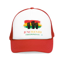 Load image into Gallery viewer, Juneteenth Mesh Cap
