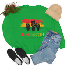 Load image into Gallery viewer, Juneteenth Unisex Heavy Blend™ Crewneck Sweatshirt

