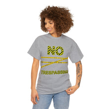 Load image into Gallery viewer, No Trespassing Unisex Heavy Cotton Tee
