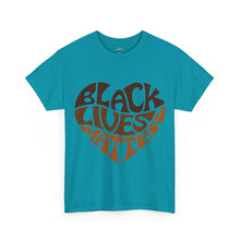 Load image into Gallery viewer, Black Lives Matter Unisex Heavy Cotton Tee - Statement Tee for Activism and Awareness
