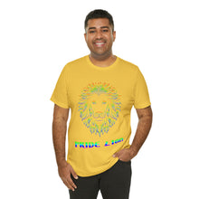 Load image into Gallery viewer, Pride Lion Unisex Jersey Short Sleeve Tee
