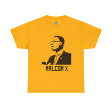 Load image into Gallery viewer, Malcolm X Tribute T-Shirt — "By Any Means Necessary" Graphic Tee
