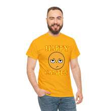 Load image into Gallery viewer, Happy Camper (Ironic Version) Unisex Heavy Cotton Tee
