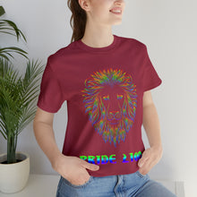 Load image into Gallery viewer, Pride Lion Unisex Jersey Short Sleeve Tee
