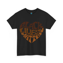 Load image into Gallery viewer, Black Lives Matter Unisex Heavy Cotton Tee - Statement Tee for Activism and Awareness
