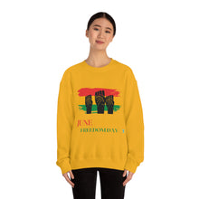 Load image into Gallery viewer, Juneteenth Unisex Heavy Blend™ Crewneck Sweatshirt
