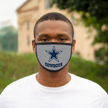 Load image into Gallery viewer, Dallas Cowboys Mixed-Fabric Face Mask
