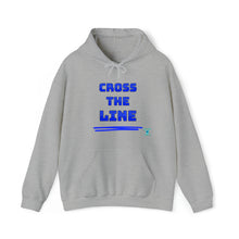 Load image into Gallery viewer, Cross The Line Hooded Sweatshirt
