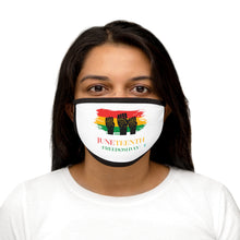 Load image into Gallery viewer, Juneteenth Mixed-Fabric Face Mask
