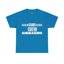 Load image into Gallery viewer, Game Crew T‑Shirt — Gamer Icons Front &amp; "Forever For Life" Back
