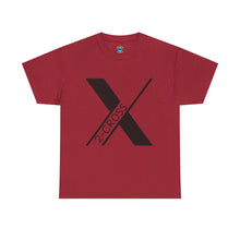 Load image into Gallery viewer, Unisex Heavy Cotton Tee - Minimalist 2-Cross Graphic Tee

