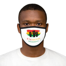 Load image into Gallery viewer, Juneteenth Mixed-Fabric Face Mask
