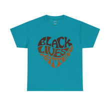 Load image into Gallery viewer, Black Lives Matter Unisex Heavy Cotton Tee - Statement Tee for Activism and Awareness
