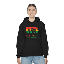 Load image into Gallery viewer, Juneteenth Unisex Heavy Blend™ Hooded Sweatshirt
