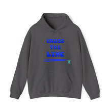 Load image into Gallery viewer, Cross The Line Hooded Sweatshirt
