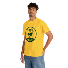 Load image into Gallery viewer, 100% Vegan Unisex T-Shirt
