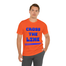 Load image into Gallery viewer, Cross the Line Unisex Jersey T-Shirt
