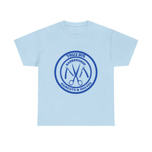 Load image into Gallery viewer, Tru2Dis Barbershop Tee, Unisex Cotton T-Shirt, Barber Gift, Haircuts &amp; Shaves Shirt, Casual Wear, Street Style
