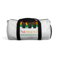 Load image into Gallery viewer, Juneteenth Duffel Bag
