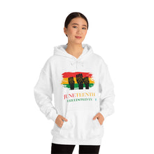 Load image into Gallery viewer, Juneteenth Unisex Heavy Blend™ Hooded Sweatshirt
