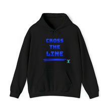 Load image into Gallery viewer, Cross The Line Hooded Sweatshirt
