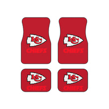 Load image into Gallery viewer, Kansas City Chiefs Car Mats (Set of 4)
